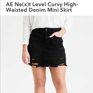 American eagle denim skirt NWT